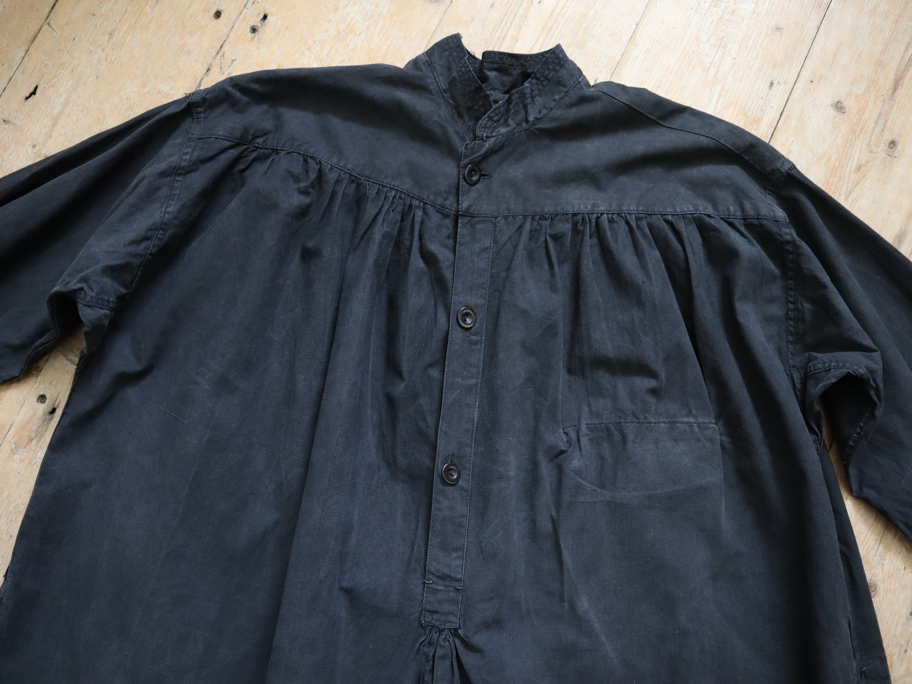 Antique Early 1900s French Maquignon Smock Indigo Biaude - Etsy