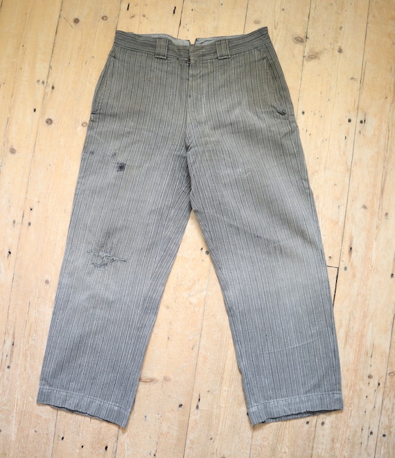 French 1940s workwear trousers - Gem French 1940s workwear trousers - Gem