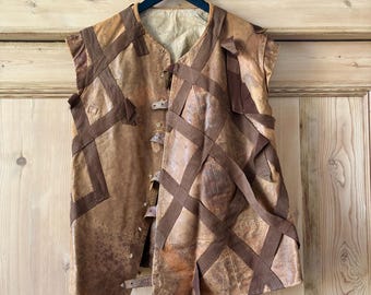 アンティーク 1800年代 フランス製 フェンシングジャケット ヌバック