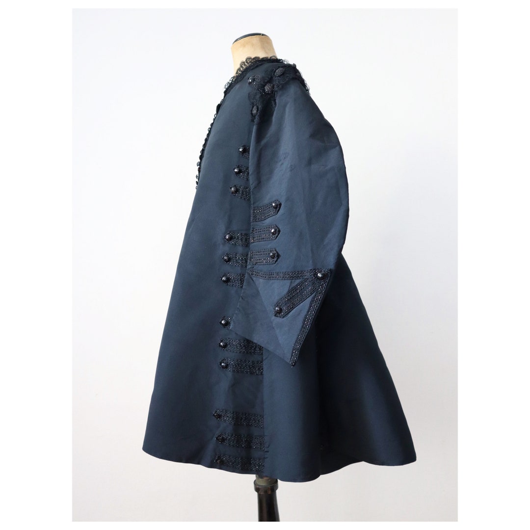 Black Buttoned Jacket 18110