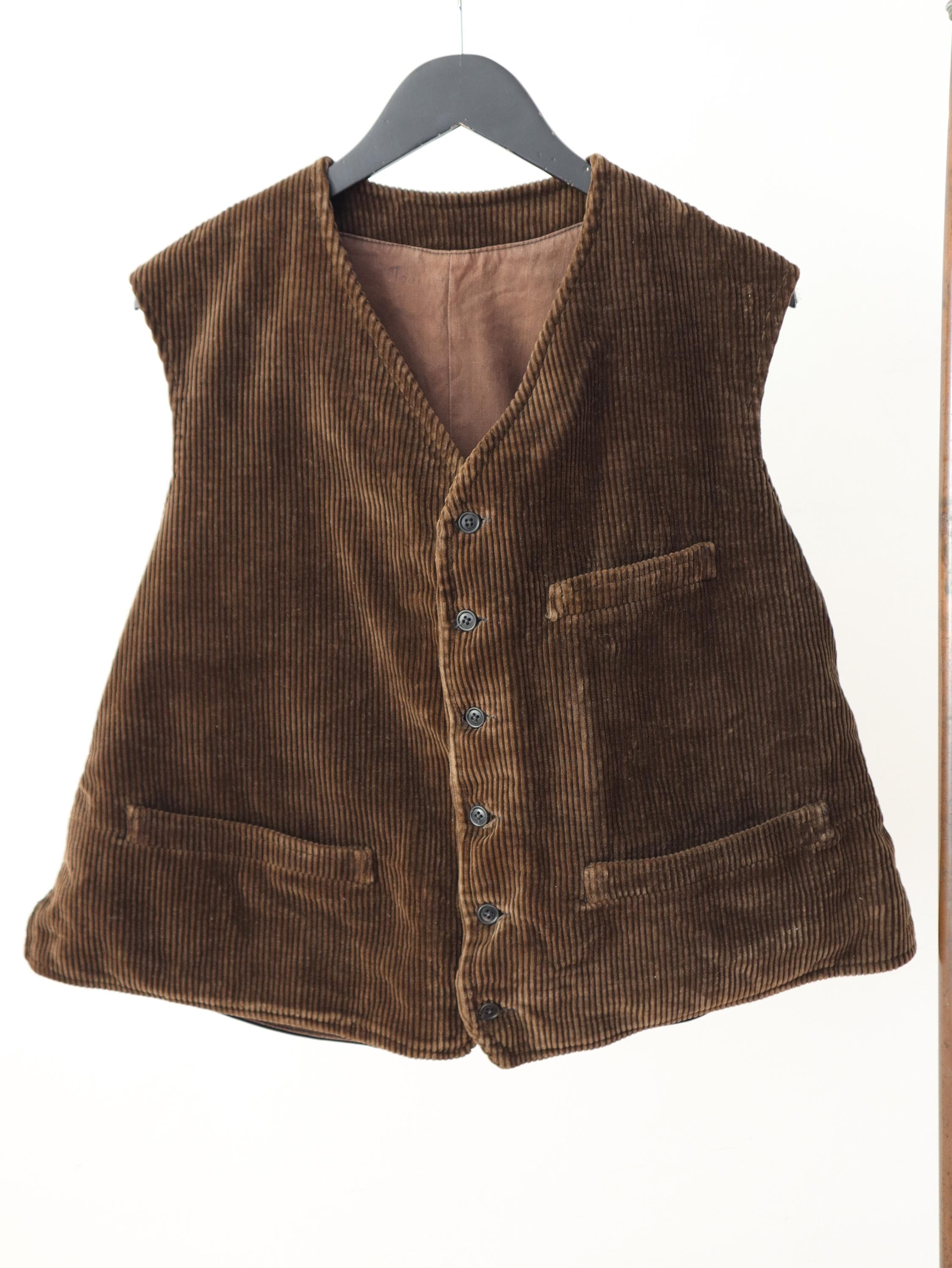 Moleskin Vest - Etsy