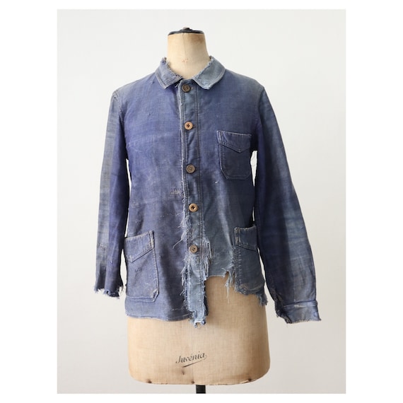 タロさん　30s. 40s ブルーモールスキンジャケット タロさん 30s. 40s ブルーモールスキンジャケット タロさん様専用 30s