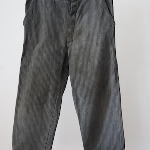 Vintage Workwear Trousers Salt and Pepper - Etsy