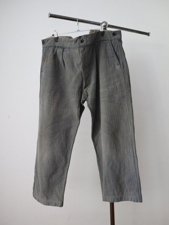 French 1940s workwear trousers - Gem French 1940s workwear trousers - Gem