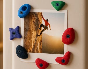Set di magneti per arrampicata su roccia - Neodimio, stampati in 3D, mix di 7/12 colori