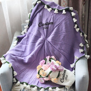 パーリーママ様専用 花束ブランケット フラワーブランケット