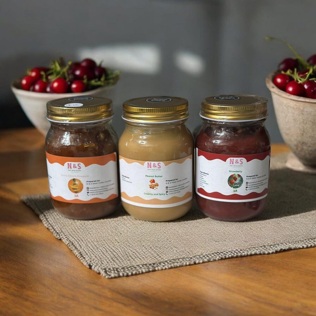 Caribean PBJ Combo Pack – 3 X 16 Oz Jars - Etsy