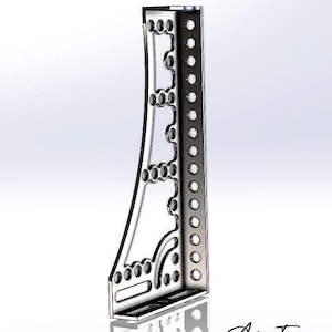 Schweißwinkel-DXF-Dateien für 3D-Schweißtisch Ø28 Durchmesser, 800/380 10 mm Dicke, DXF-Montagehalterungen, metrische DXF-Dateien