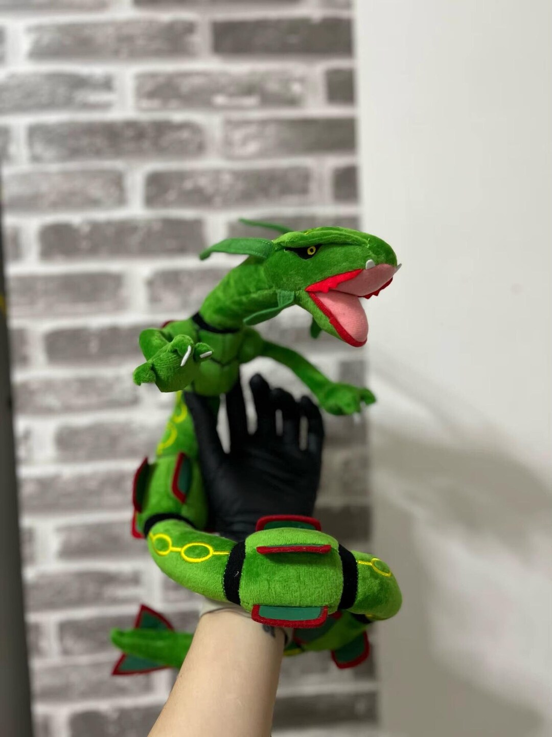 Rayquaza Dragon Pokemon Plush Toys Green - Etsy
