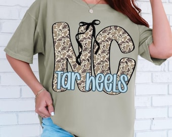 Koszulka z grafiką na dzień meczu NC Tar Heels