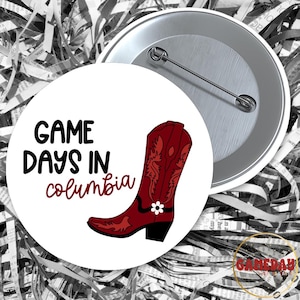 Gamecocks Western Button: South Carolina Gameday Tailgate Accessory