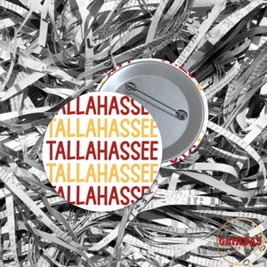 Tallahassee Florida State Seminoles Gameday Button: FSU Pinback
