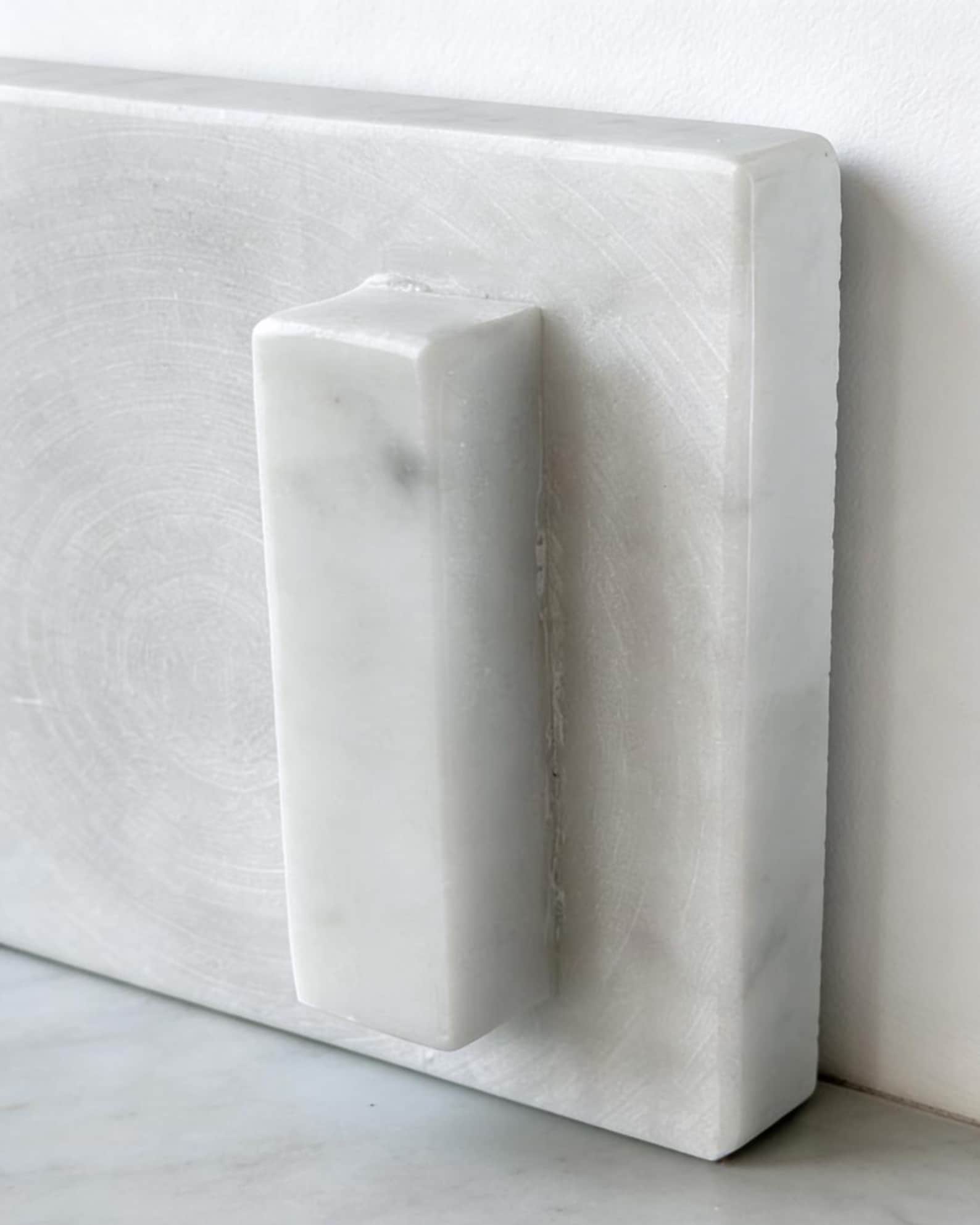 Ceramic Riser Tray Rectangle Carrara White Marble Pedestal Riser Tray - Etsy