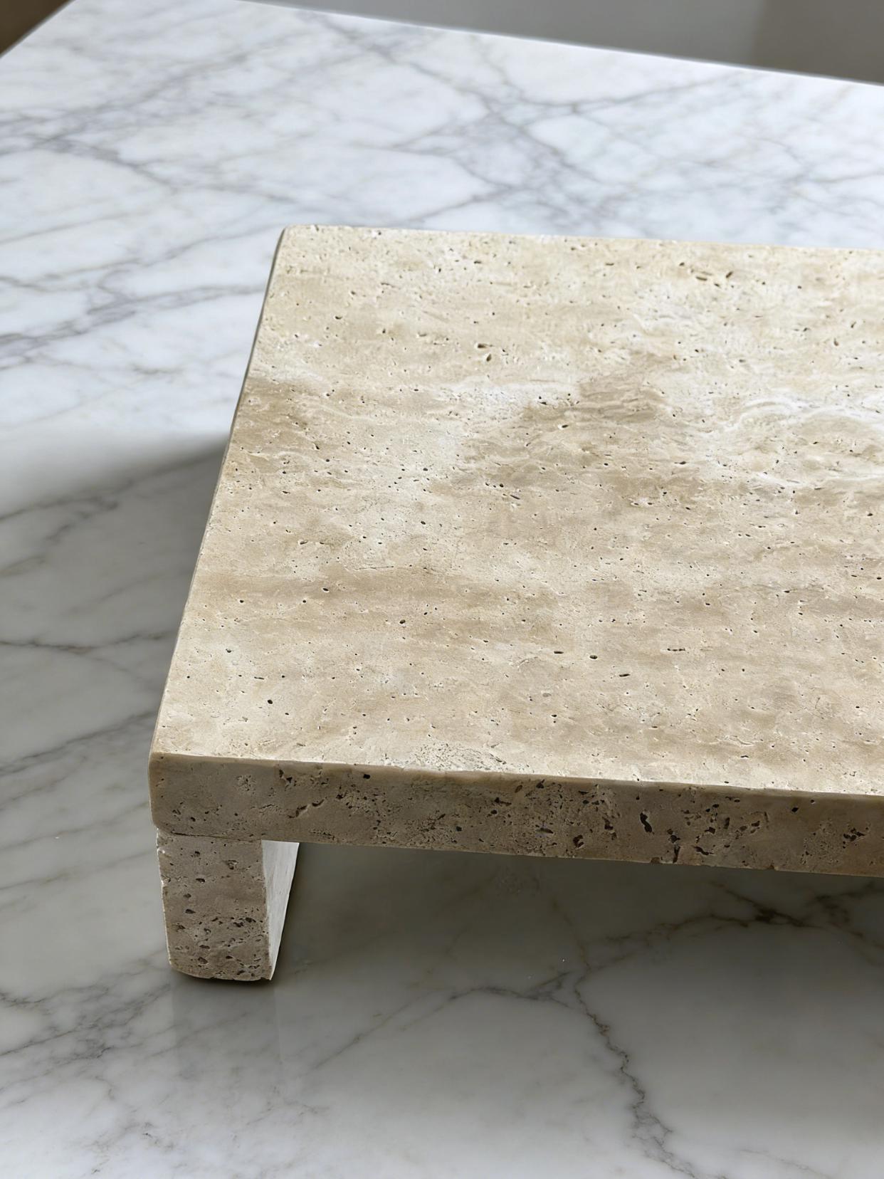 Travertine Riser Beige Travertine Marble Riser - 10, 12, 14