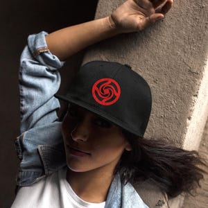Cursed Energy Anime Snapback: Dark Sorcerer Streetwear Hat