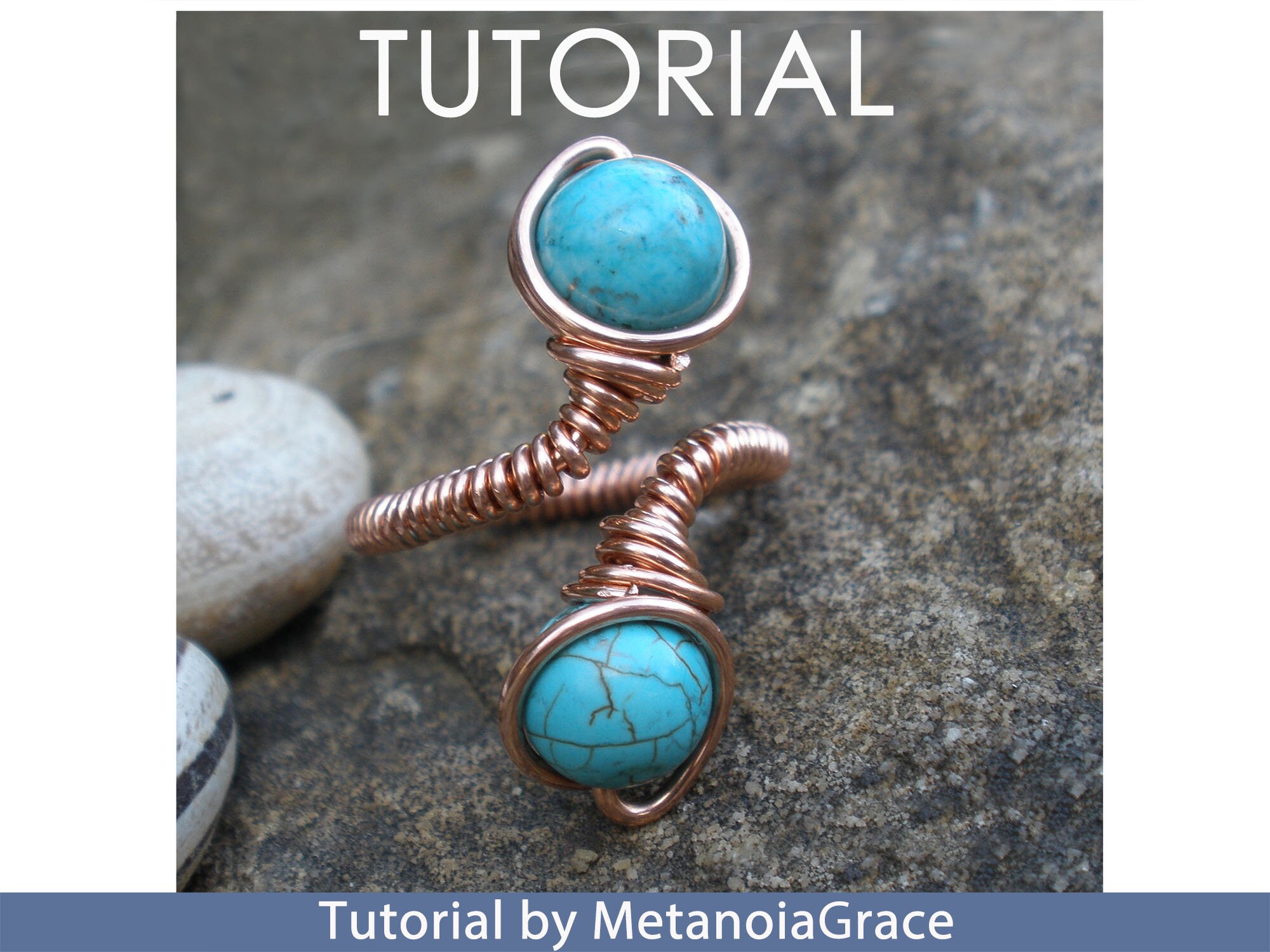 Wire Jewelry Tutorial, Beaded Ring Tutorial, Wire Wrapping Tutorial ...