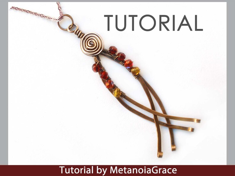 Long Earrings Tutorial Dangle Earrings PDF Tutorial Hammered - Etsy