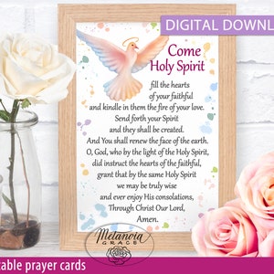 Come Holy Spirit Fill the Hearts of Your Faithful Pentecost - Etsy