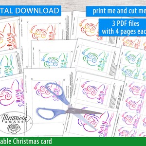 Printable Christian Christmas Cards Set of 3 Religious - Etsy
