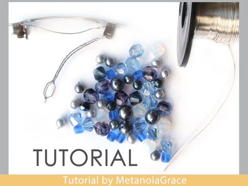 Hair Clip Tutorial French Barrette Tutorial Beading Pattern Etsy México