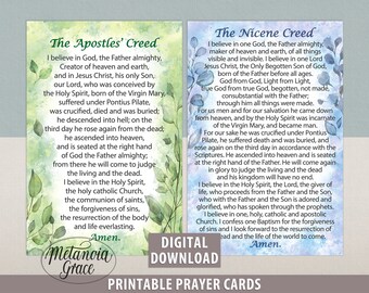 The Apostles Creed Printable - Etsy