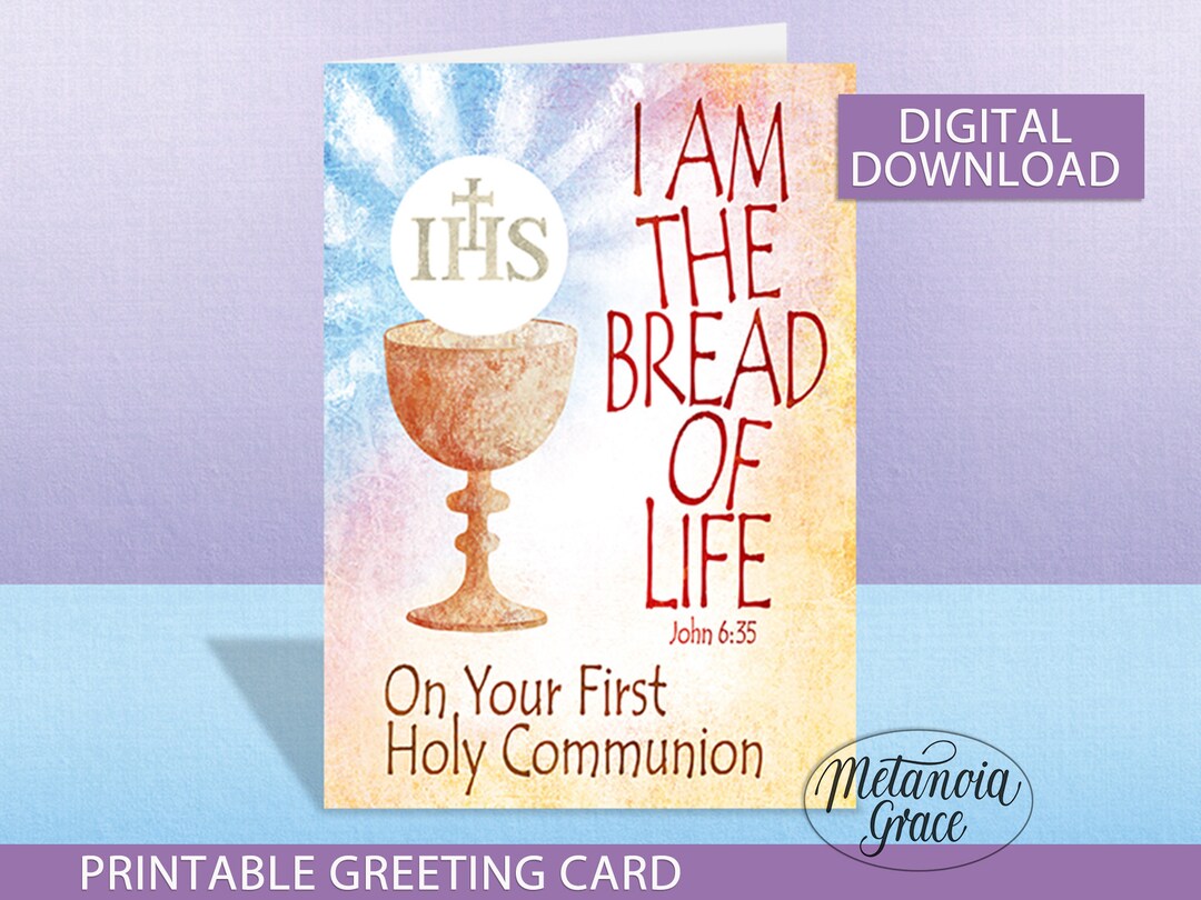 First Communion Card Printable - Il 1080xN.4790896365 H4vq 