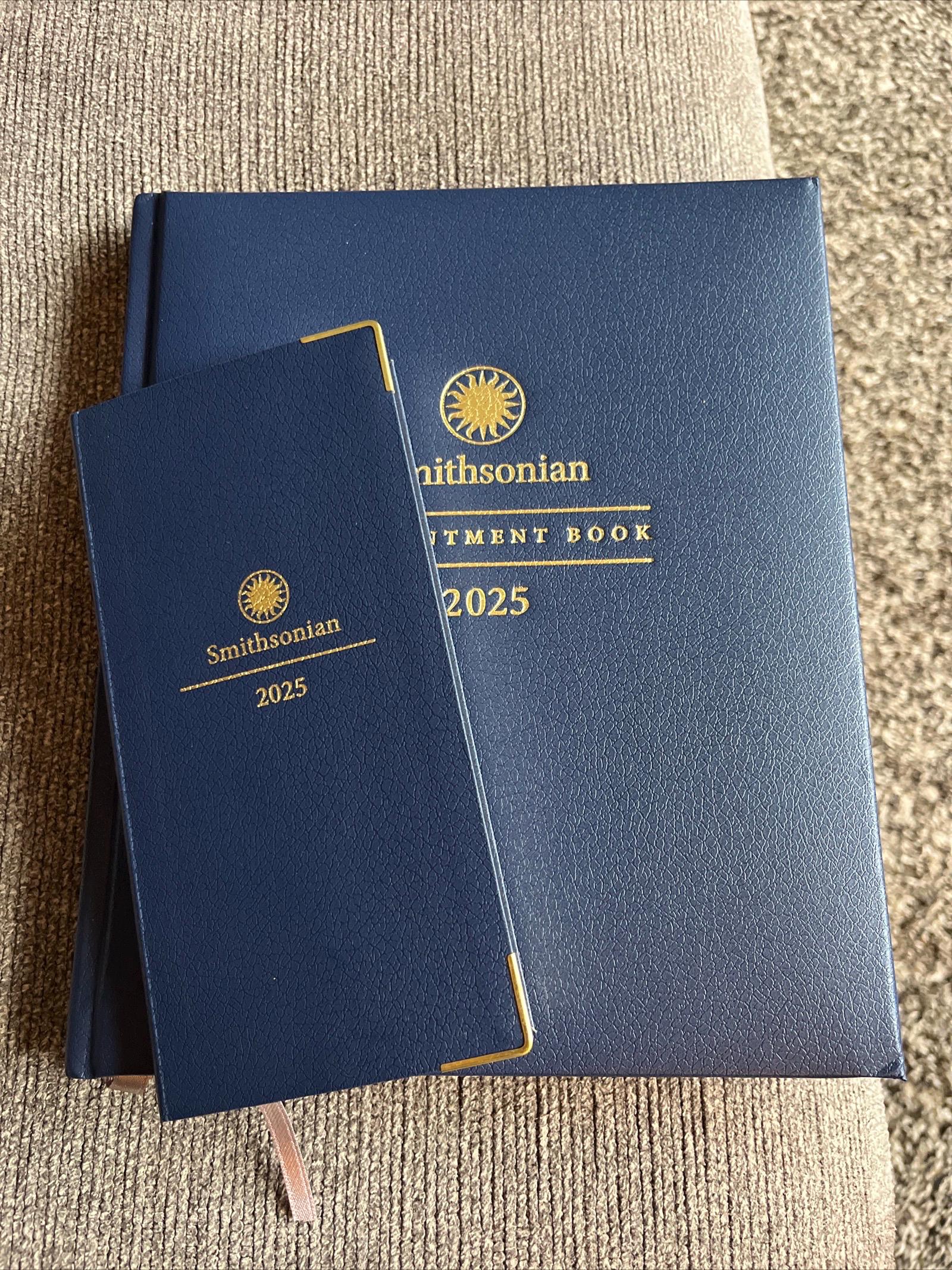 2025 Smithsonian Hardcover Calendar and Appointment Book and Pocket Calendar