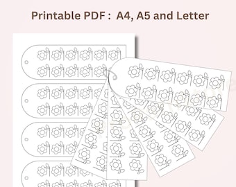 Schede campione di pennarelli stampabili: tabella di prova dei colori (PDF)