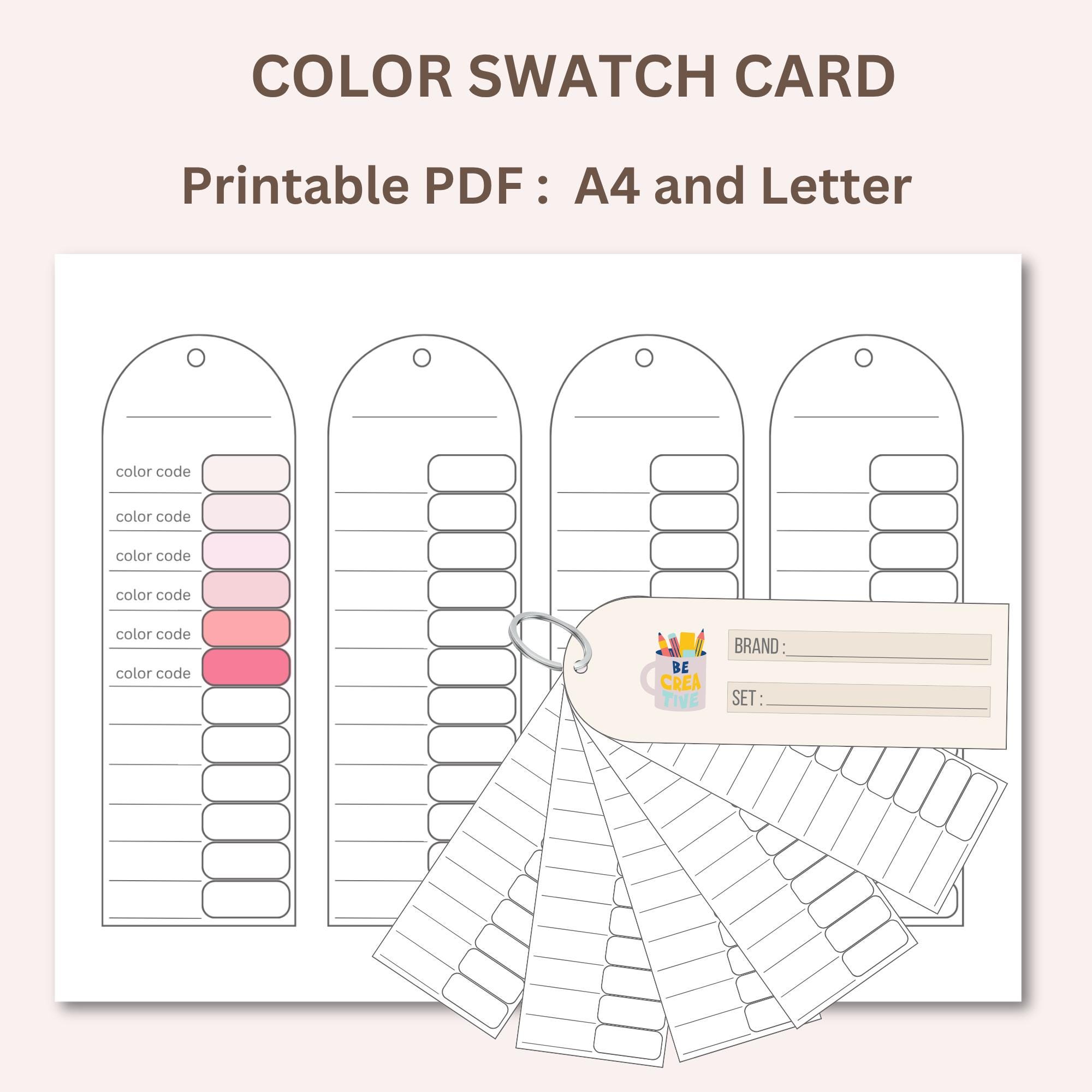 Color swatches - Etsy México, image size:2000x2000