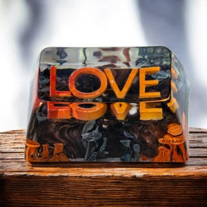 Teclas de letras personalizadas – Teclas personalizadas para teclados mecânicos, designs de texto personalizáveis