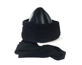 Ertugrul Gazi Black Turban Hat (Sarik)