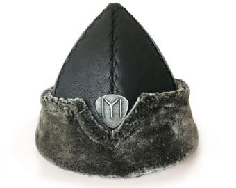 Dirilis Ertugrul Alp Style Black Kayi Bork Hat | Kurulus Osman