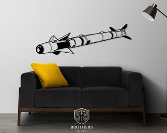 AIM-9 Sidewinder, Laser Cut Files for CNC, Plasma, Cricut (Digital Download)