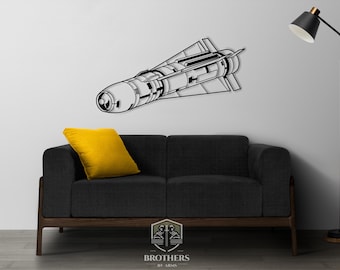 AGM-65 Maverick, Laser Cut Files for CNC, Plasma, Cricut (Digital Download)
