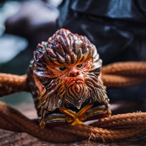 Diorama Wukong Resin Keycap, Black Myth Wukong handmade, Wukong Keycap, Resin keycap Gamer gift, gift for him, Birthday gift Fathers day