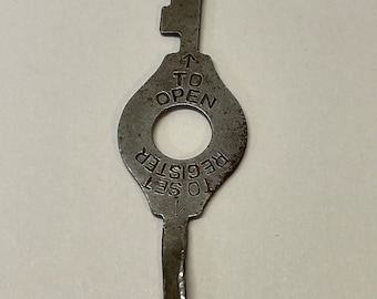 Vintage Cash Register Key