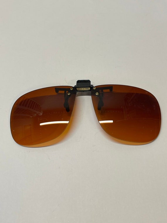Vintage Clip-On Sunglasses