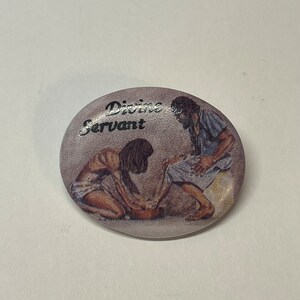 Divine Servant Ceramic Lapel Pin