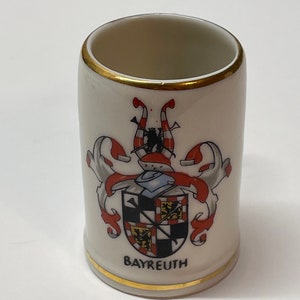 Vintage German Bayreuth Miniature Mug