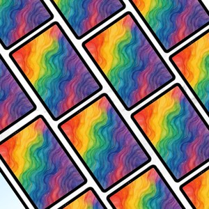 Rainbow Alcohol Ink Background - 8.5x11” Digital Paper - Abstract Fluid Art Junk Journal Scrapbook Printable - Bright Color Swirl