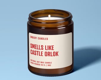 Smells Like Castle Orlok | Soy Wax Candle | Nosferatu Candle | Horror Decor | Funny Gifts