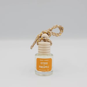 Citrus + Ananas Auto Diffusor | 8 ml Autolufterfrischer zum Aufhängen