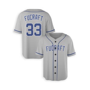 Personalized Chicago Cubs Jersey Gray Road Team Sublimation Printing for Men, Women, and Kids - Piping & No Piping