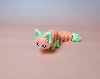 Cute Fox 3D Printed
