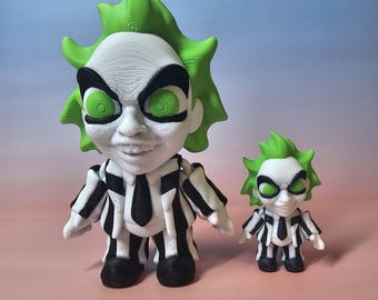 Beetlejuice Figure 3D Printed
