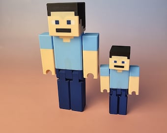 Steve 3D Printed