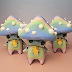 Mushroom Pixie 3D Printed