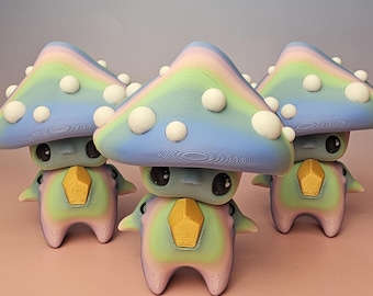 Mushroom Pixie 3D Printed
