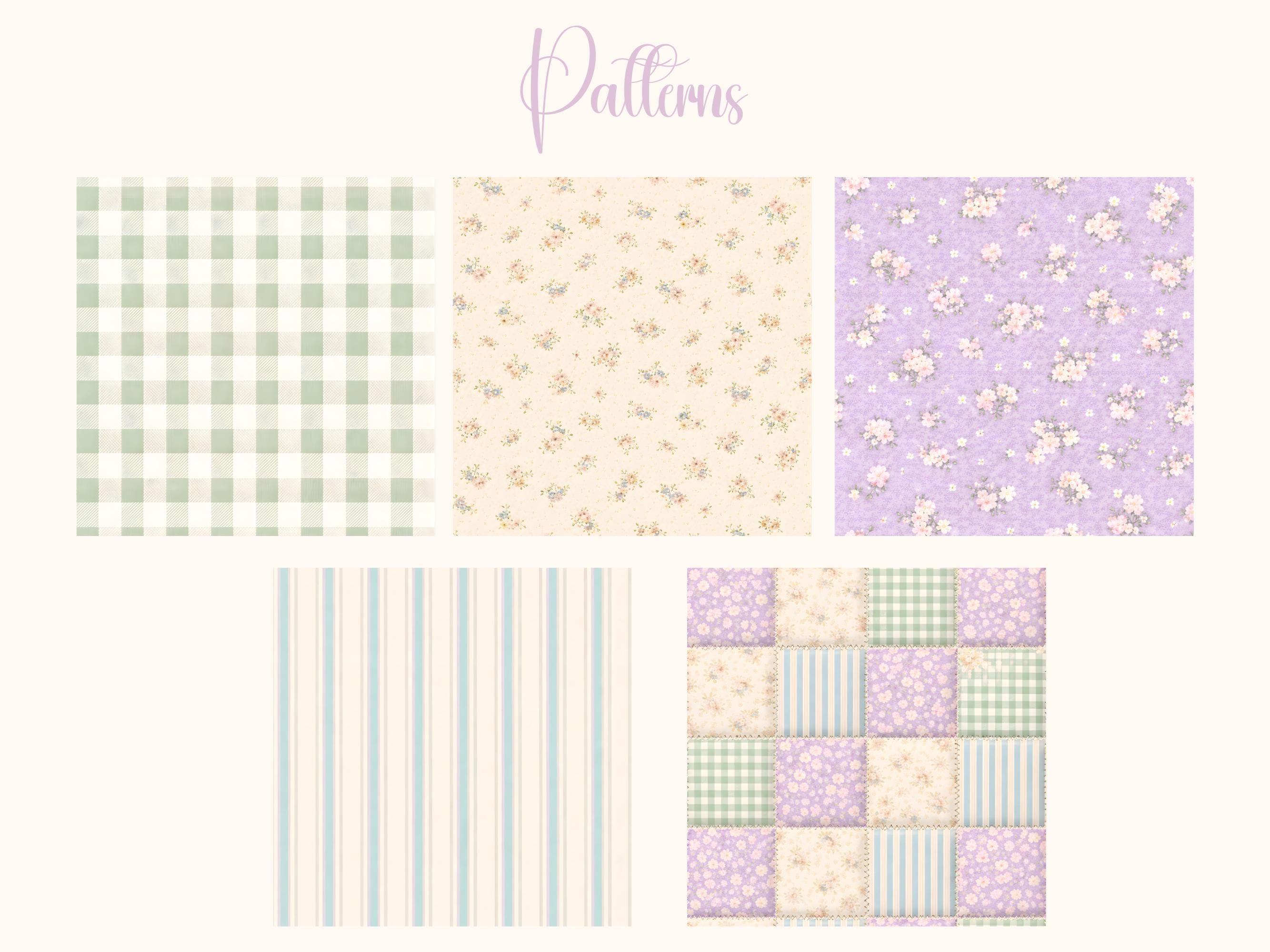 Faux Patchwork Alphabet PNG Bundle (commercial Use) - Etsy