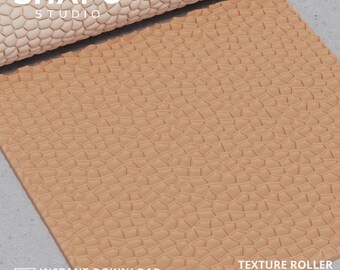 Voronoi Texture Roller | Organic Geometric Pattern | Digital file STL | Polymer Clay texture